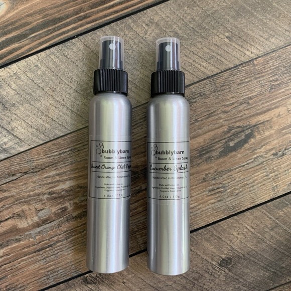 2 Room & Linen Spray Sweet Orange Chili Pepper / Cucumber Splash Scents Gift - Picture 5 of 5